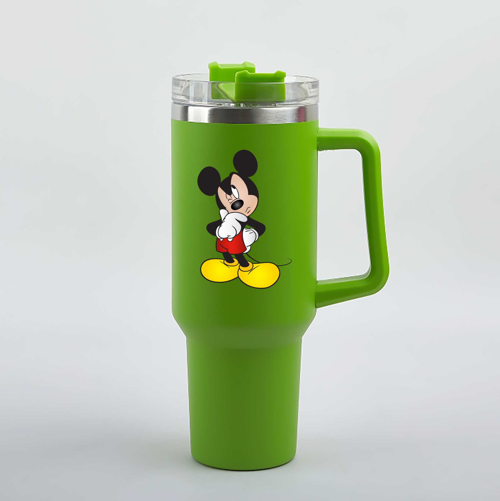 （画像用） ミッキーマウス Mickey Mouse 1200mL車用タンブラー（カラープリント）